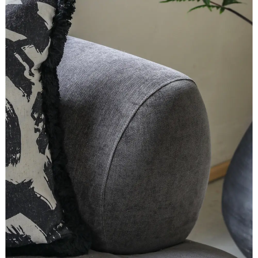 Ardo 3 Seater Sofa - Grey - sofa