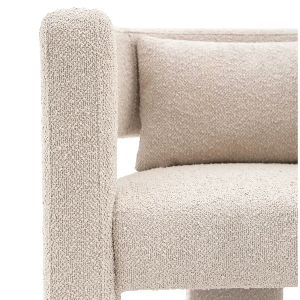 Arezzo Chair - Cream - Arm Chair