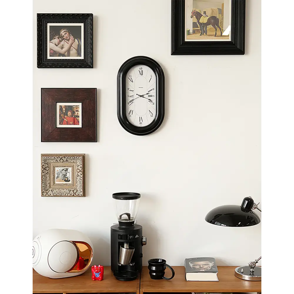 Arjun Clock Wall Living Room Oval