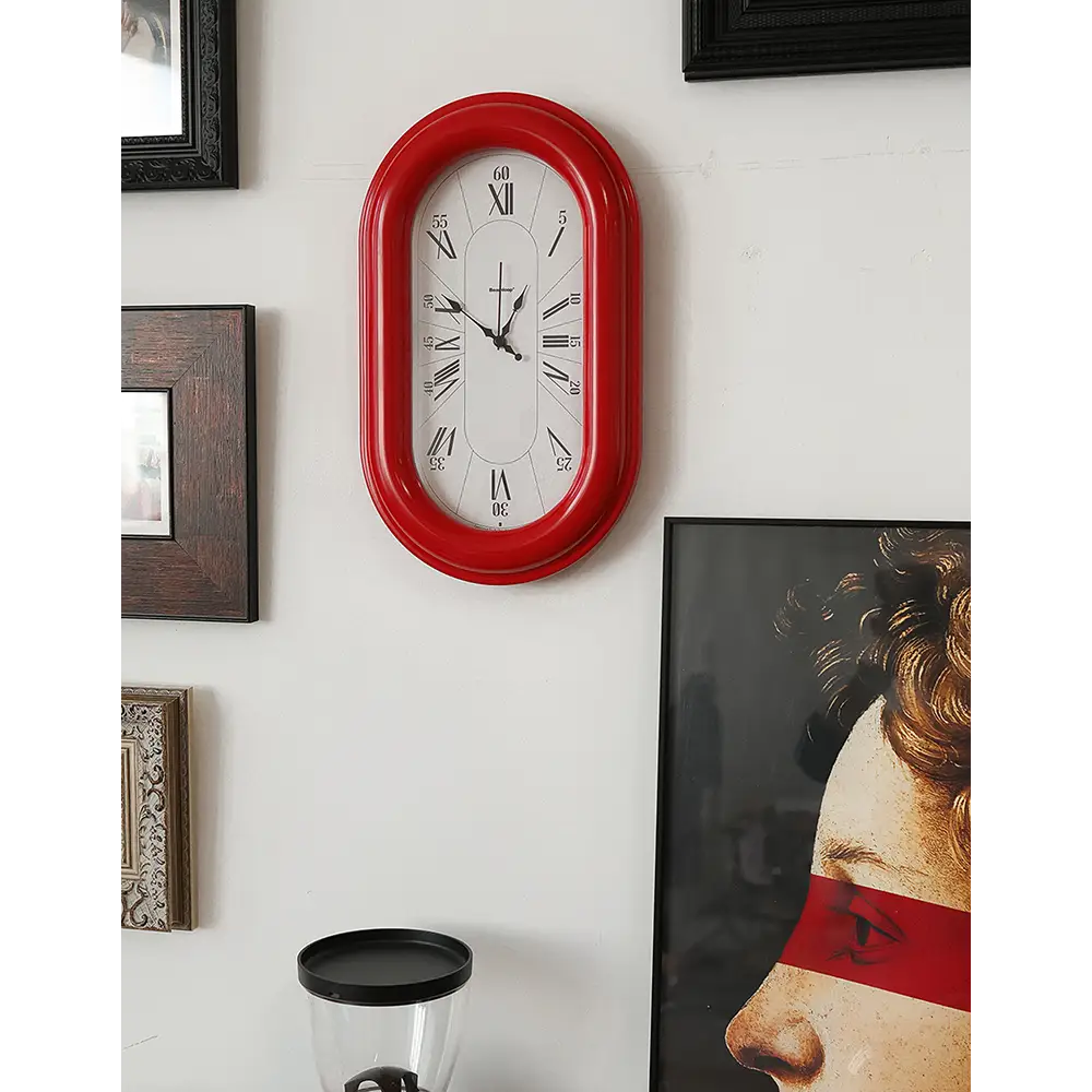 Arjun Clock Wall Living Room Oval