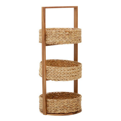Arles 3 Tier Water Hyacinth Storage Caddy