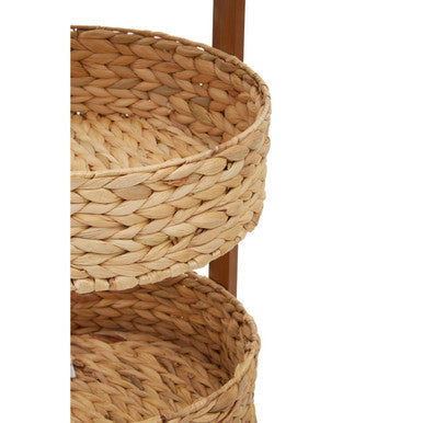 Arles 3 Tier Water Hyacinth Storage Caddy