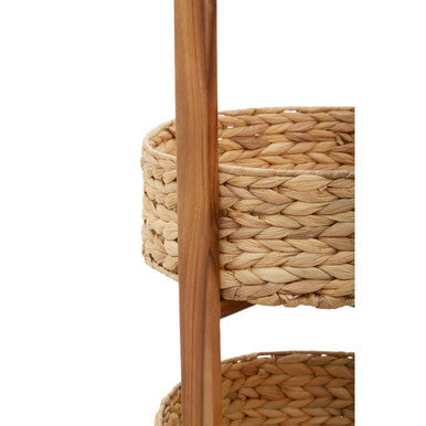 Arles 3 Tier Water Hyacinth Storage Caddy