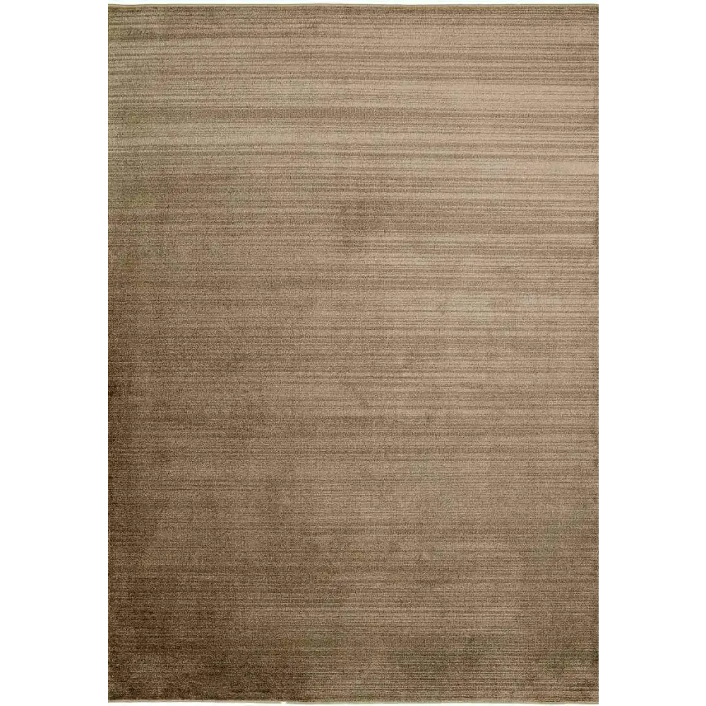 Arlo Textured Rug – Soft Tone Stripes - 100X160 cm / Brown - Rugs