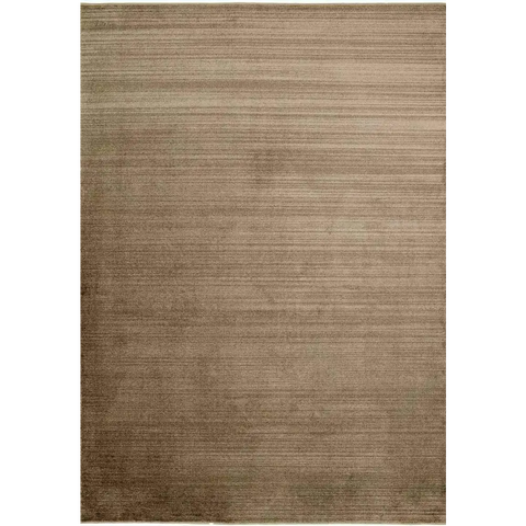 Arlo Textured Rug – Soft Tone Stripes - 100X160 cm / Brown - Rugs