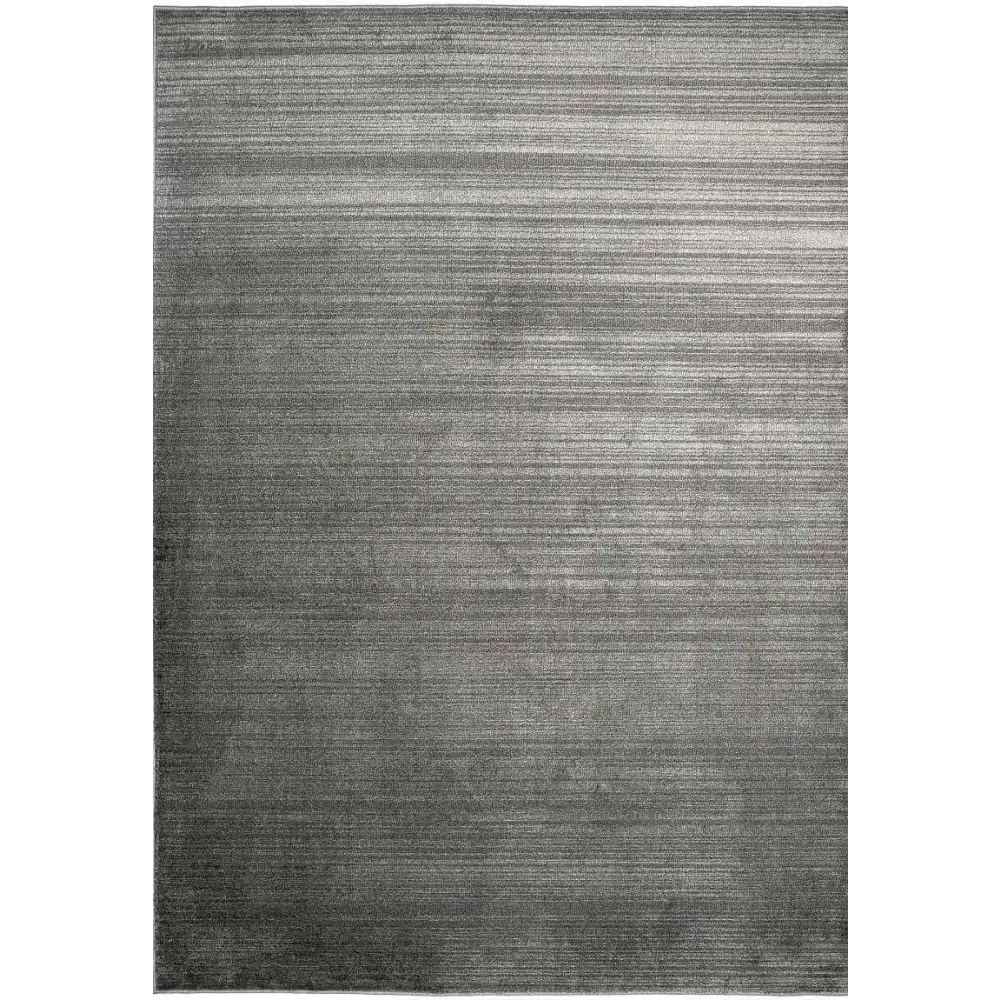 Arlo Textured Rug – Soft Tone Stripes - 100X160 cm / Grey - Rugs
