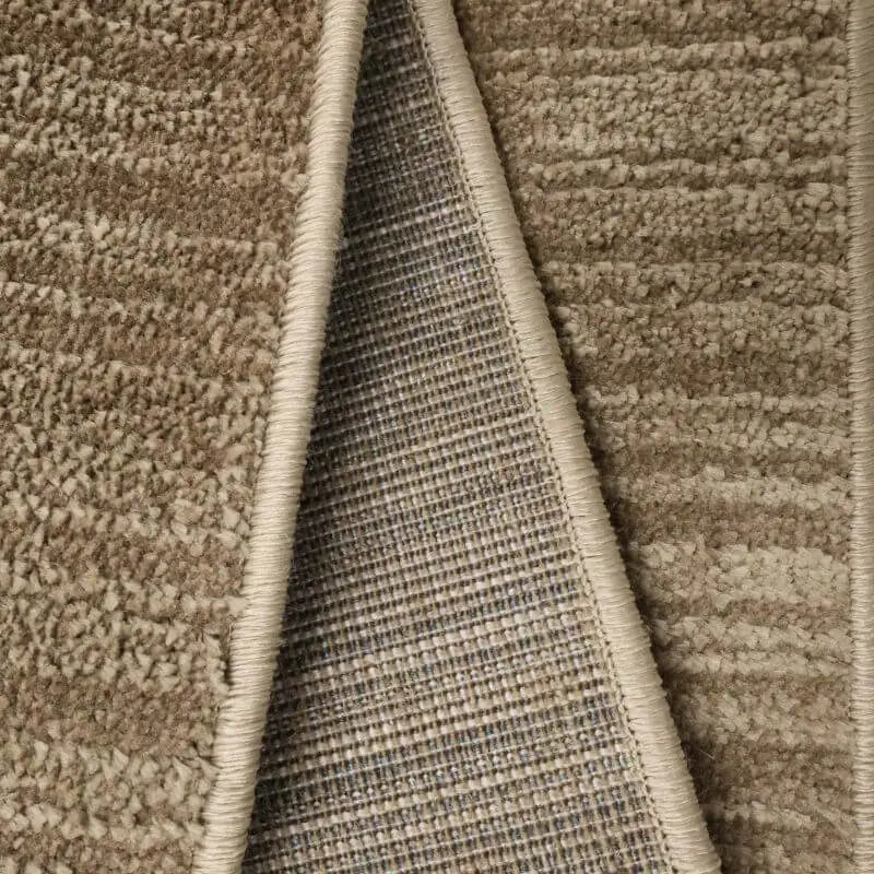 Arlo Textured Rug – Soft Tone Stripes - Rugs