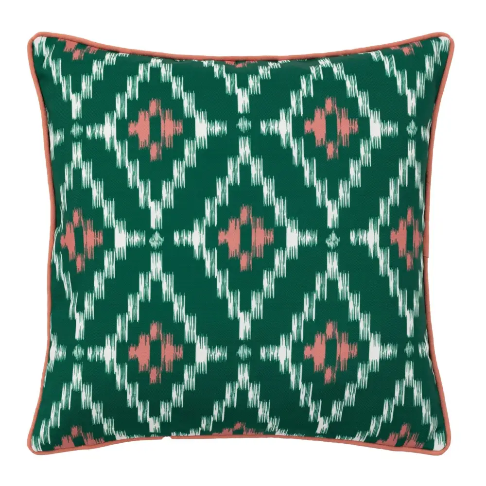 Aroha Geo Scatter cushion - Green - Cushion