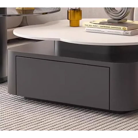 Aroma Flower Nesting Coffee Table, White Top｜ DC Concept