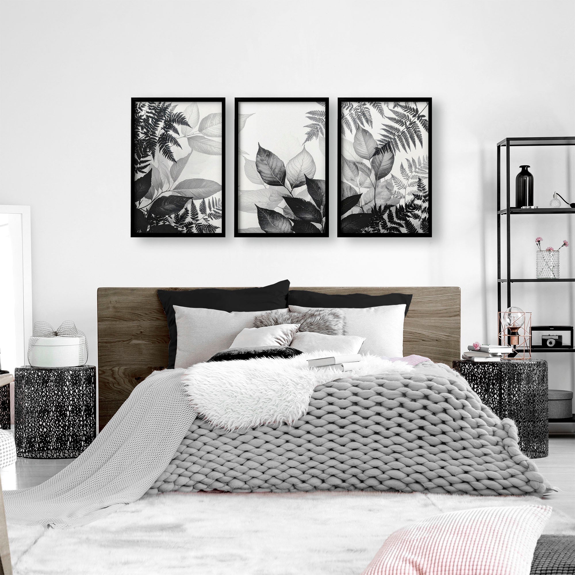 Art In Frames | Set of 3 Botanical Wall art Prints