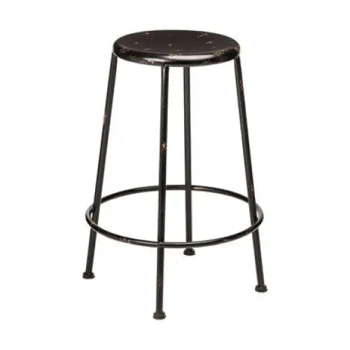 Artisan Black Metal Bar Stool