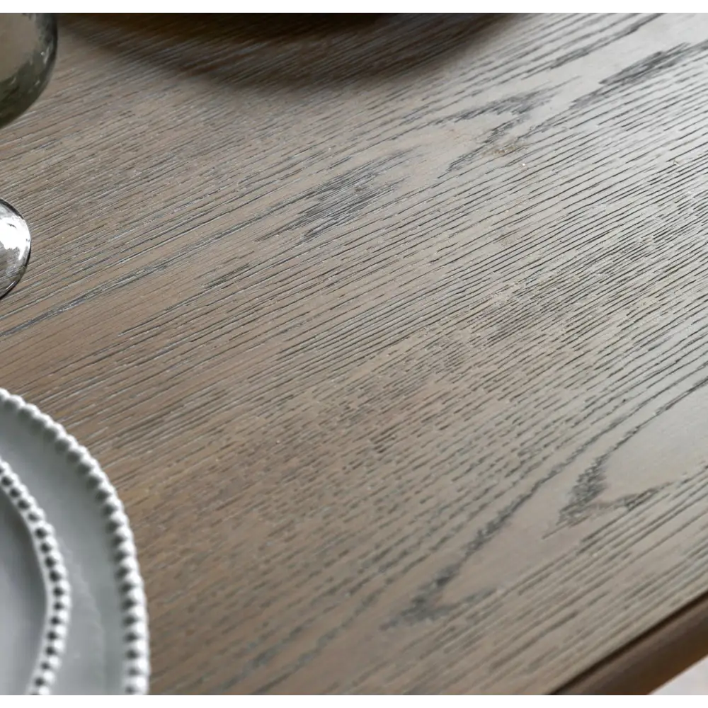 Artisan Oak Dining Table Extendable - Cream - Dining table