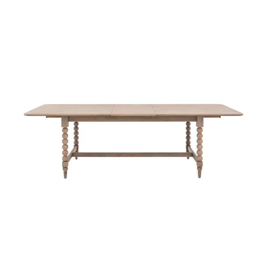 Artisan Oak Dining Table Extendable - Cream - Dining table