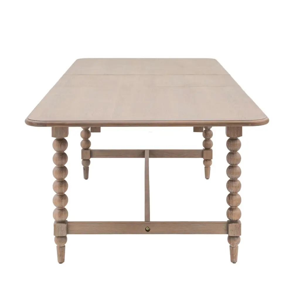 Artisan Oak Dining Table Extendable - Cream - Dining table