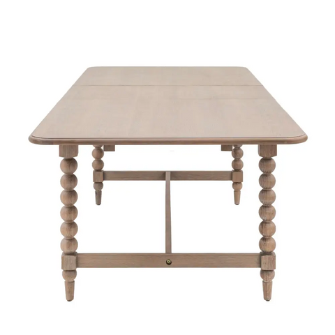 Artisan Oak Dining Table Extendable - Cream - Dining table