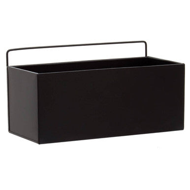 Asher Wall Plant Box Black