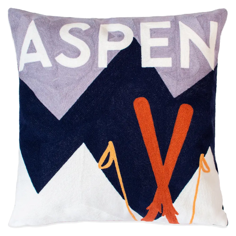 Aspen Needlepoint Cushion - Cushion