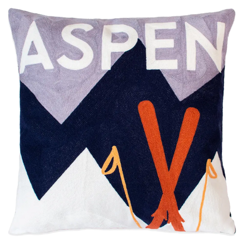 Aspen Needlepoint Cushion - Cushion