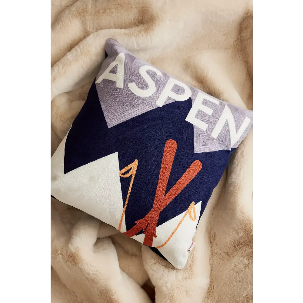 Aspen Needlepoint Cushion - Cushion