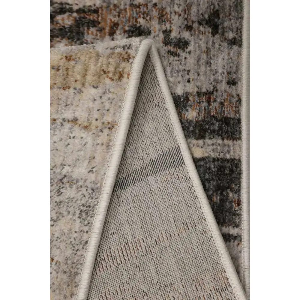 Aspre Shades Lines Rug – Brown Striped - Rugs