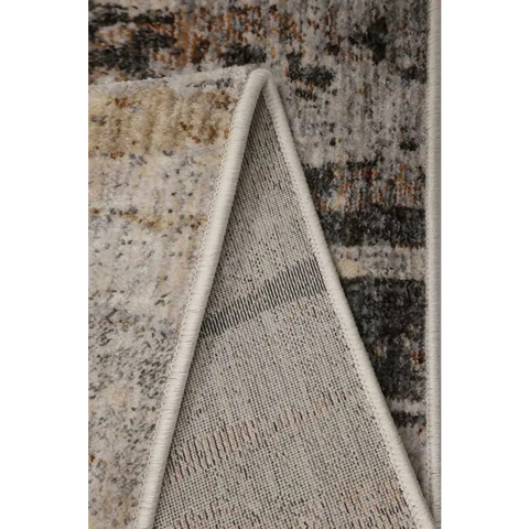 Aspre Shades Lines Rug – Brown Striped - Rugs