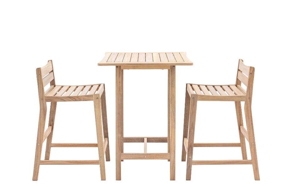 Java High Bar Stool & Table Set