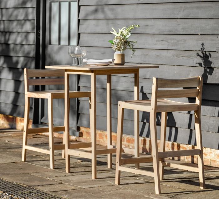 Java High Bar Stool & Table Set