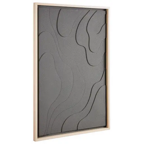 Astratto 3D Effect Green Wall Art