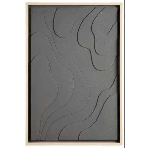 Astratto 3D Effect Green Wall Art