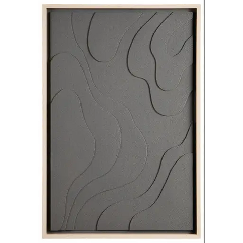 Astratto 3D Effect Green Wall Art