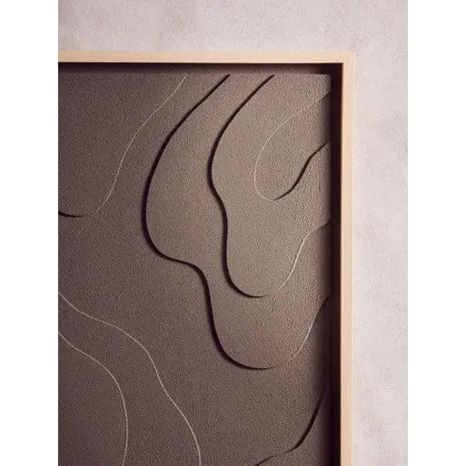 Astratto 3D Effect Green Wall Art