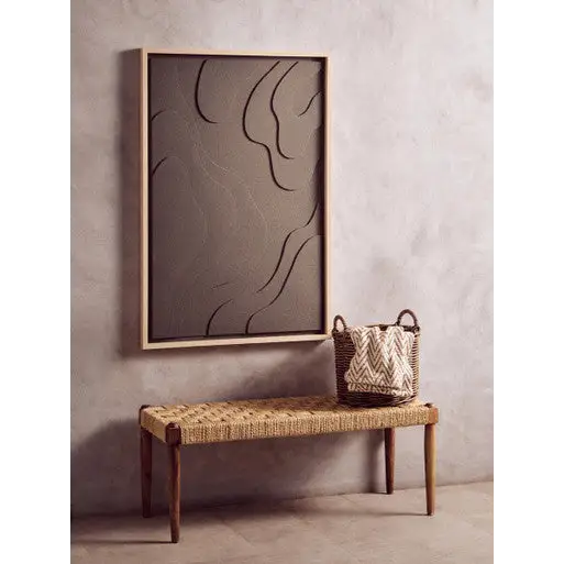 Astratto 3D Effect Green Wall Art