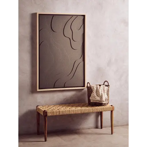 Astratto 3D Effect Green Wall Art