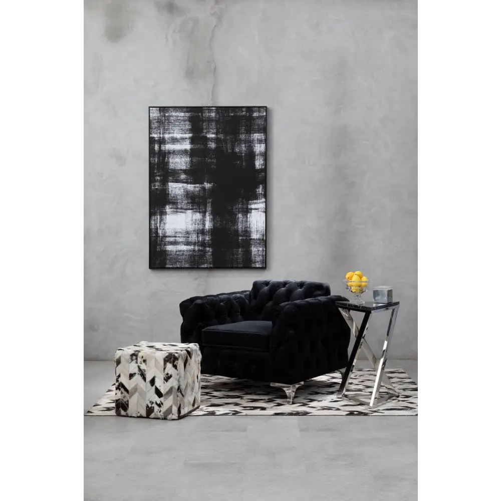 Astratto Black And White Classic Wall Art