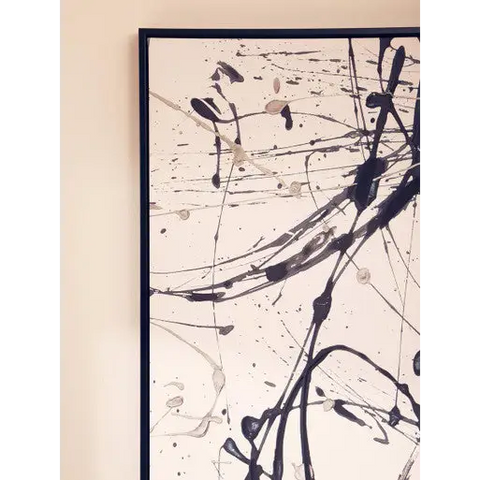 Astratto Black And White Wall Art