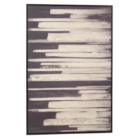 Astratto Canvas Black Wall Art