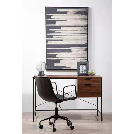 Astratto Canvas Black Wall Art