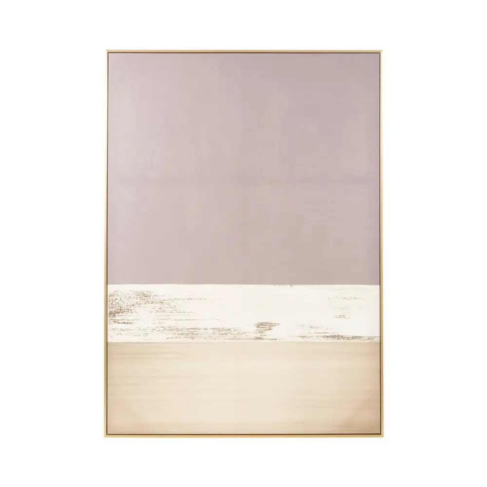 Astratto Canvas Gold and Grey Foil Wall Art