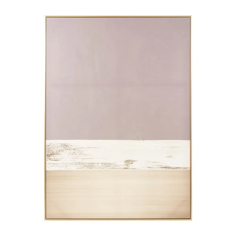 Astratto Canvas Gold and Grey Foil Wall Art