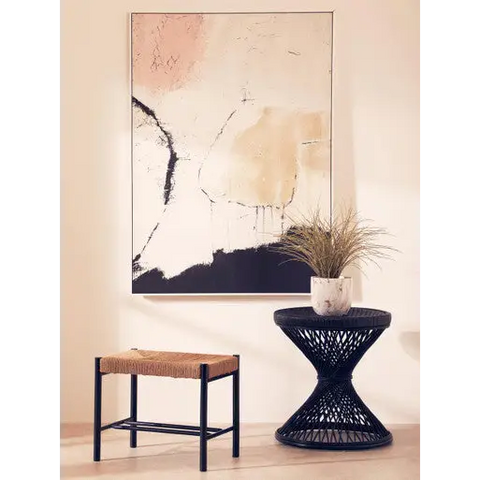 Astratto Natural Pink And Classic Wall Art