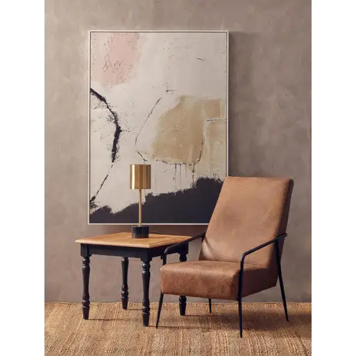 Astratto Natural Pink And Classic Wall Art