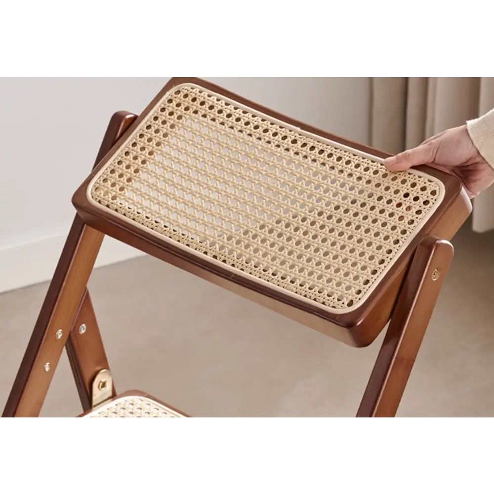 Audrey Folding Dining Chair Rattan