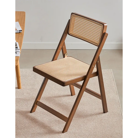 Audrey Folding Dining Chair Rattan