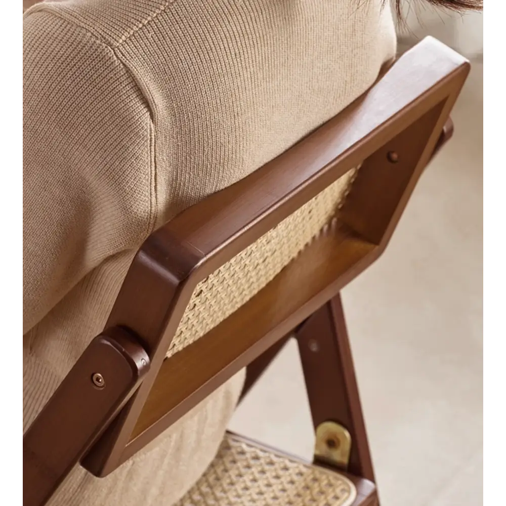 Audrey Folding Dining Chair Rattan