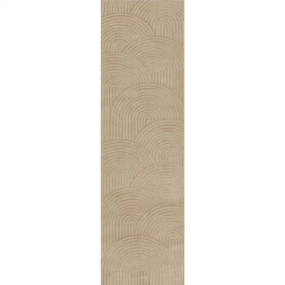 Aura Collection Rug Desert in Beige - 80X300 cm - Rugs