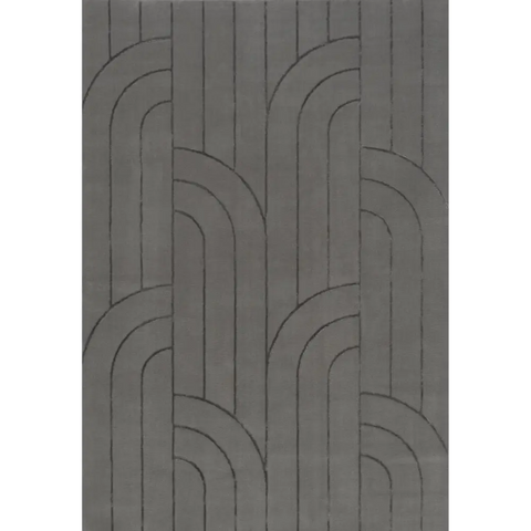 Aura Collection Rug Flint in Grey - 80X150 cm - Rugs