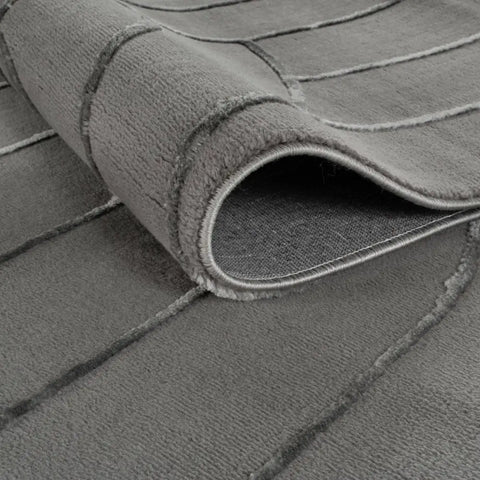 Aura Collection Rug Flint in Grey - Rugs