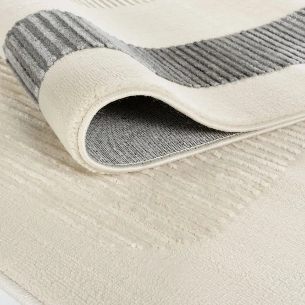 Aura Collection Rug Glide in Grey - Rugs