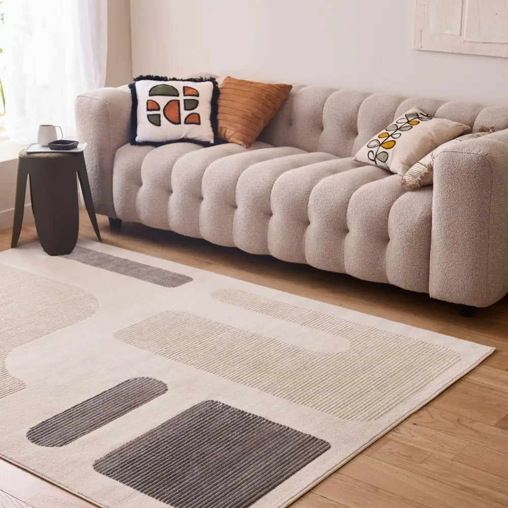 Aura Collection Rug Glide in Grey - Rugs