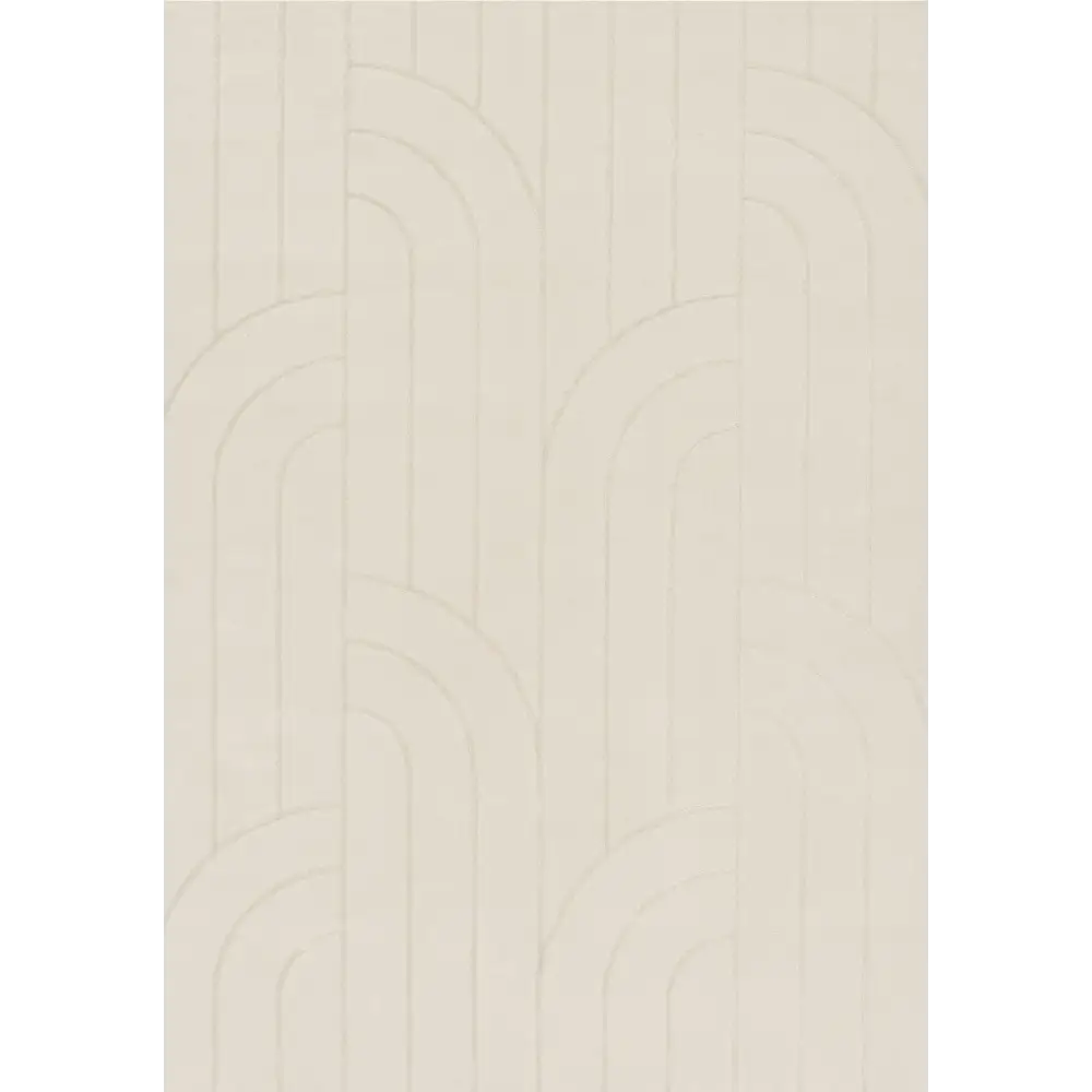 Aura Collection Rug Halo in Cream - 80X150 cm - Rugs